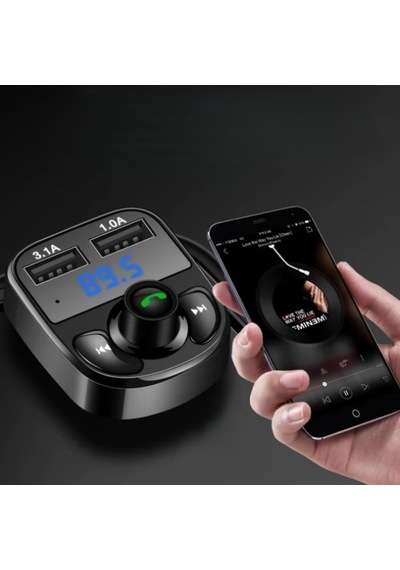 Periboia Qc 3.1a Usb &amp Pd /tf Fm Transmitter