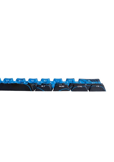 Wooting Manyetik Waves Ansı Ocean Blue Pbt 61 Adet Keycap Seti Renk