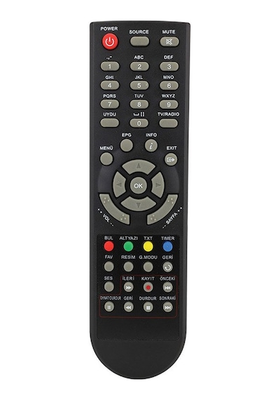 Hiremco Zapper Hd Mini Hd Uydu Alıcı Kumandası 33851