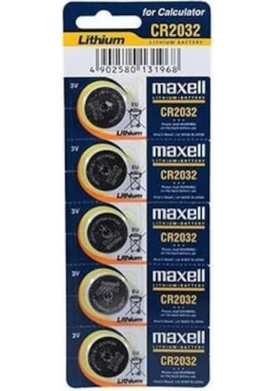 Maxell Cr2032 3V Adet Seçenekli Anakart Bios Hesap Makinesi Pili