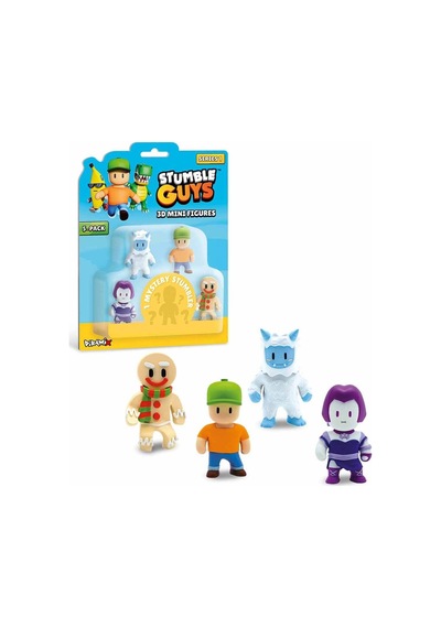 Stumble Guys 5'li Mini Figür Seti S1 Tuy02000