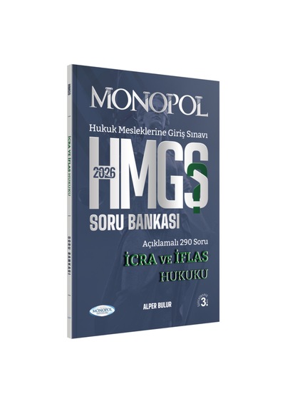 Hmgs İcra Ve İflas Hukuku Soru Bankası 3. Baskı Monopol Yayınları