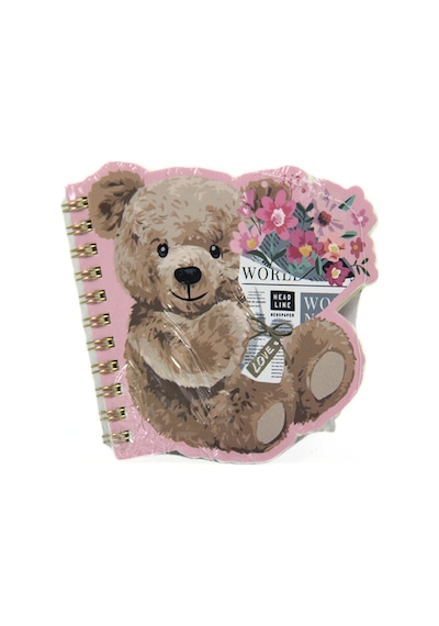 2 Adet Lilamor Cute Bear Spr. Defter 10,5x14,5 60 Syf
