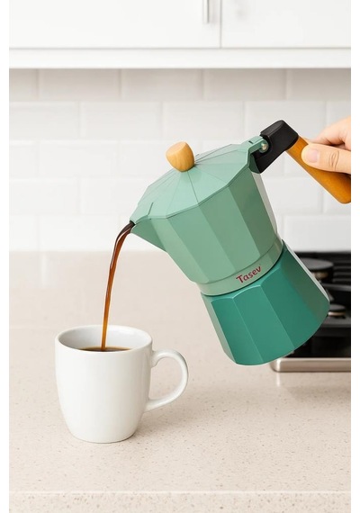 Bambum Garen - Moka Pot 9 Fincan Su Yeşili