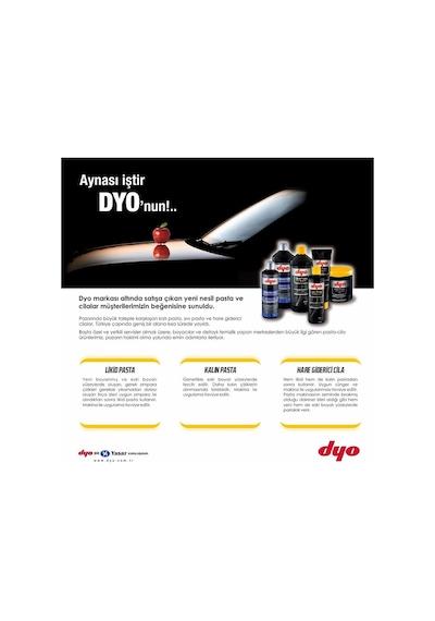 Dyo Pasta Cila Full Oto Polish Set