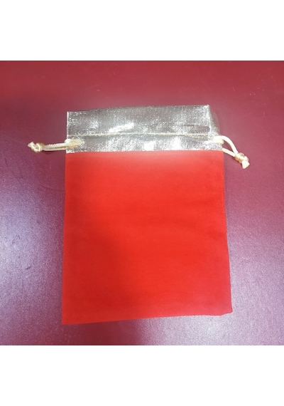 17x12cm Altın Kesesi 1 Adet Kırmızı Renkli