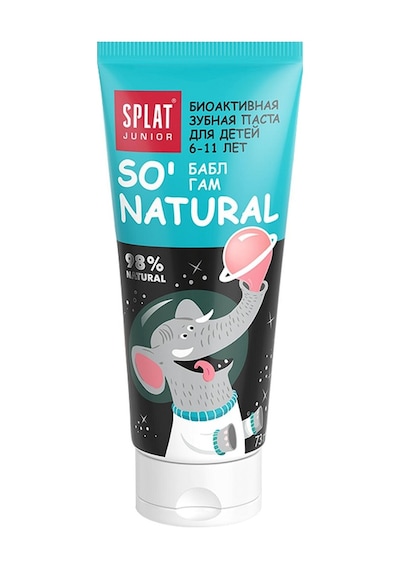 Splat So Natural 6 - 11 Yaş Bubble Gum Çocuk Diş Macunu 73 G