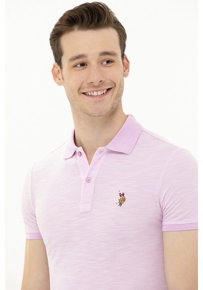 U.s. Polo Assn. Erkek Manolya Tişört 50263371-vr211 Açık Lila