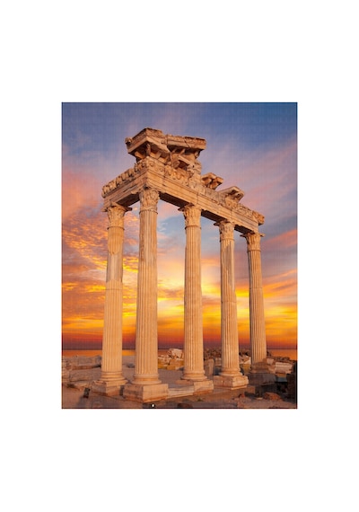 Apollon Tapınağı Side Antalya Poster Duvar Kağıdı Renkli