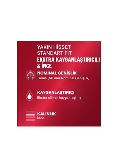 Durex Yakın Hisset Ve Maraton Geciktiricili Prezervatif PKT.DUREX.094