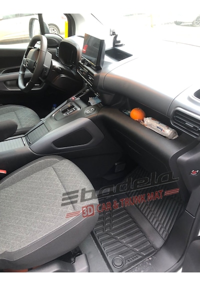 2022 2023 2024 Opel Combo 3d Kauçuk Tam Koruma Paspas Kokusuz