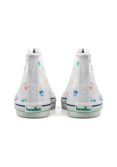 United Colors Of Benetton Benetton Bn 30183 19 Beyaz Çocuk Günlük Ayakkabı Bn-30183-19-Beyaz Beyaz
