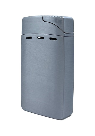Parmida Gunmetal 3 Ü 1 Arada Lüks Metal Puro Çakmağı Entegre Punch Delici Gri