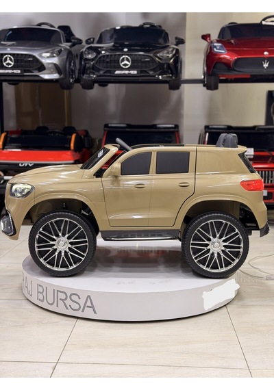 Volvo Akülü Araba 0-6 Yaş Özel Plaka Hediyeli Bej
