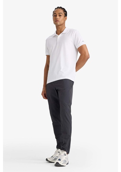 Defacto Defactofit Slim Fit Dar Kesim Çift Cepli Fermuarlı Paça Dokuma Jogger B2780ax25auar231 Antrasit