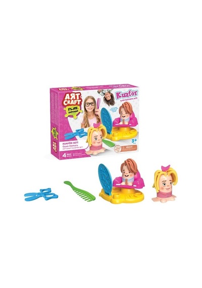 Art Craft Kuaför Oyun Hamur Seti 4585