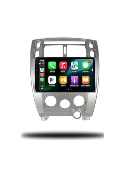 Carplayer Hyundai Tucson 2005-2012 Uyumlu Android Multimedya 6gb Ram 64gb Hafıza