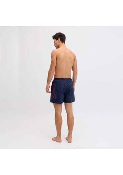 Jack & Jones Jack&jones Maui Wave Logo Regular Erkek Lacivert Mayo