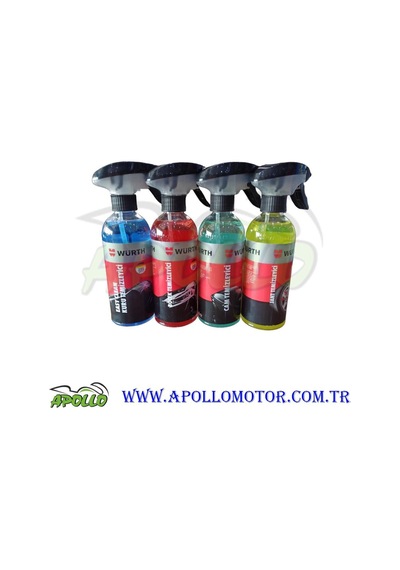 Würth Araç / Motosiklet Temizlik Seti Jant - Böcek - Cam Temizleme - Hızlı Lekeçıkarıcı 400 Ml