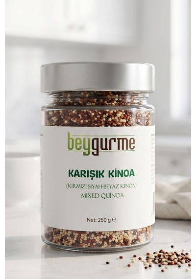 Beygurme Karışık Kinoa Kırmızı-siyah-beyaz Kinoa 250 G