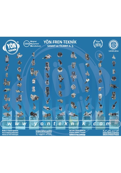 Kabin Seviye Ventili YON TEKNIK 19.5838.10 muadil Oem: 4640070110 ; A0003284530 ; 2089981 ; 1518095 Yerli Üretici Garantili Ürün