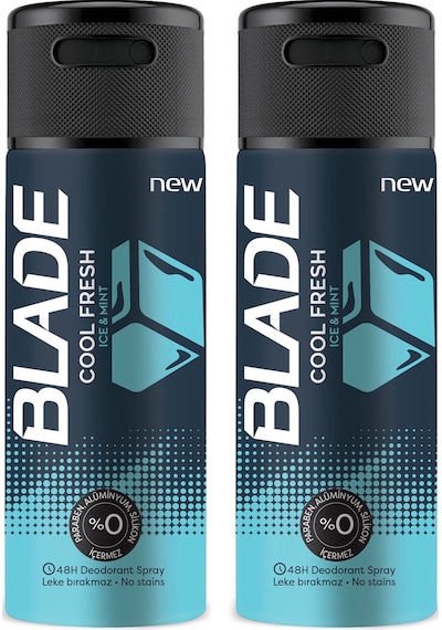 Blade Cool Fresh Deodorant 2 x 150 ML