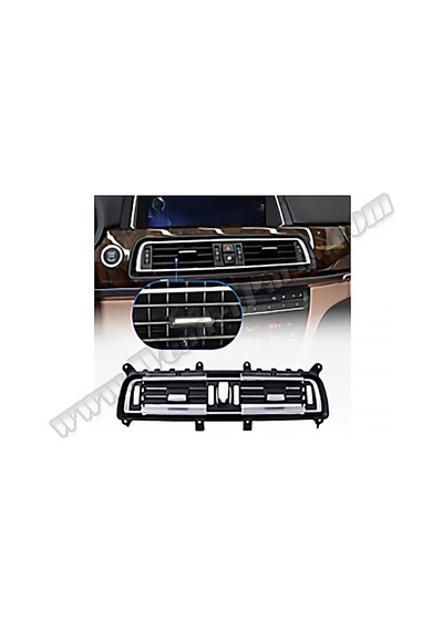 Bmw F01+lcı Klima/kalorifer Izgarası Ön Orta Nikelajlı Siyah - - B A64229112151