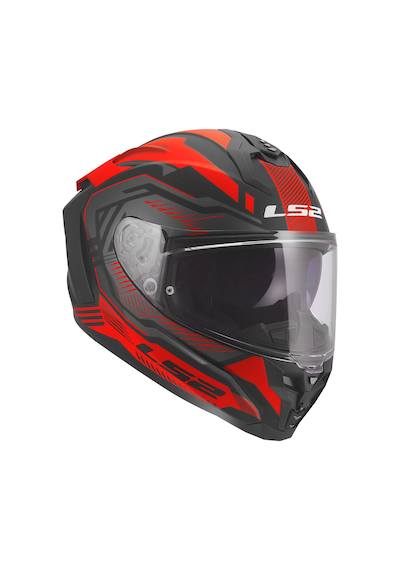 Ls2 Challenger 2 Dravıx Mat Kırmızı Kask Mat Kırmızı