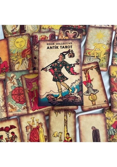 78 Antik Tarot Kartı Ve Başlangıç Tarot Kitabı