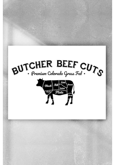 Butcher Mutfak Poster