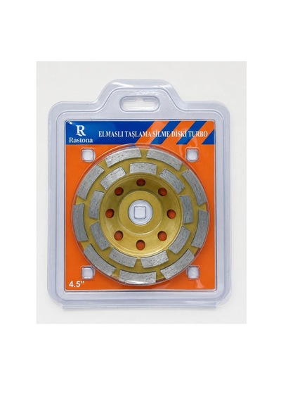 Rastona Elmaslı Taşlama Silme Diski Turbo 4,5"