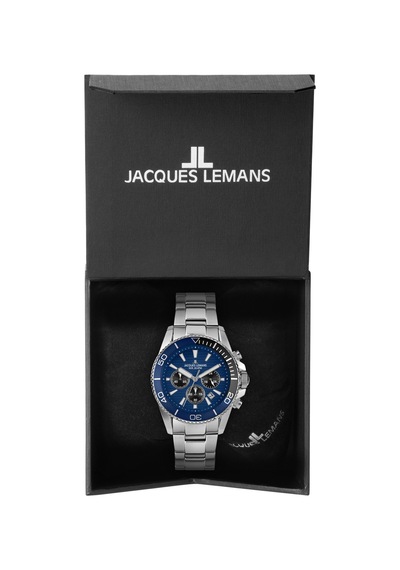Jacques Lemans 1-2206h Lıverpool Dıver Erkek Kol Saati Gri