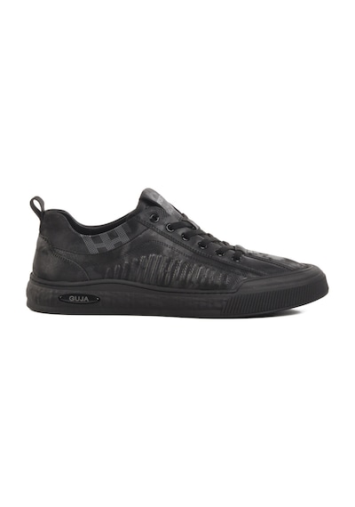 Siyah Hafif Esnek Erkek Sneaker 25y510-13 M Kömür Çok Renkli