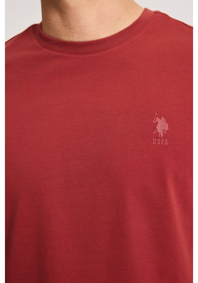 U.S. Polo Assn. U.s. Polo Assn. Erkek Vişne Tişört Basic 50326953-vr223 U.S. Polo Assn. U.s. Polo Assn. Erkek Vişne Tişört Basic 50326953-vr223