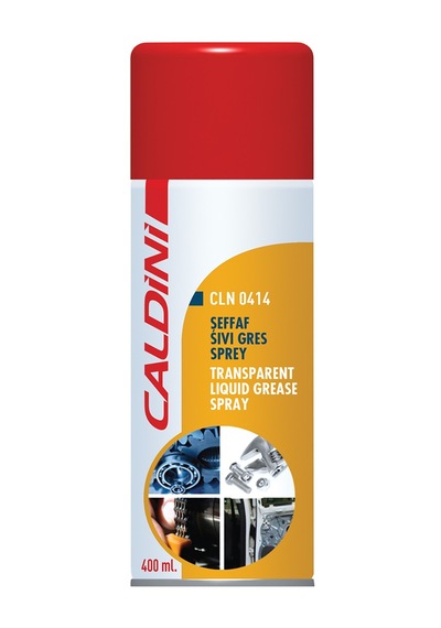 Caldini Şeffaf Sıvı Gres Sprey 400 Ml