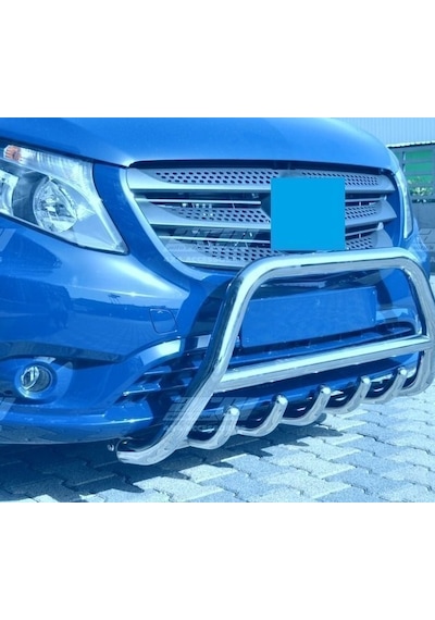 Kıa Sportage 2004 2009 Ön Koruma Paslanmaz Krom