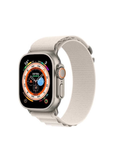 Apple Uyumlu  Watch  10 Serisi 46mm Redclick Krd74 Metal Toka Hasır Kordon
