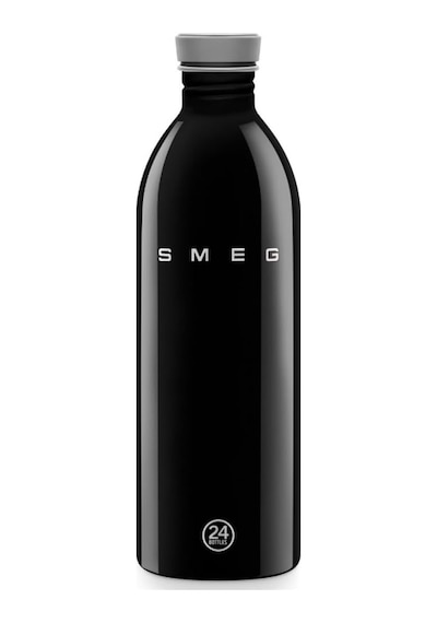 Smeg Bottle Siyah Matara 1l Water Bottle Açık Gri