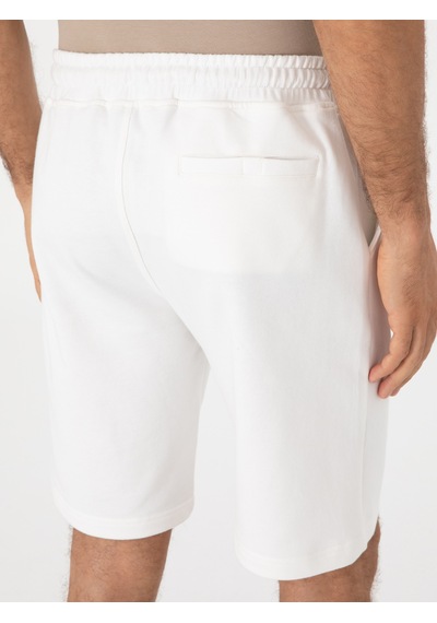 Cacharel Beyaz Comfort Fit Pamuklu Şort Bej