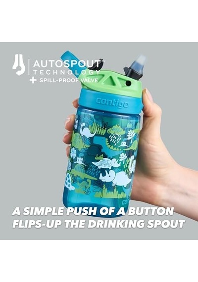 Gizmo Flip Pro Unicorn Tritan Çocuk Suluğu 420 Mavi Açık Kahverengi