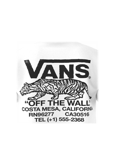 Vans Sneaky Ss Erkek Tişört Vn000m3ywht1 Beyaz