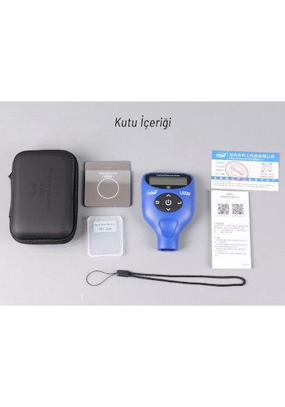Ls239 Profesyonel Oto Boya Kalınlık Ölçer Uzman Mod Özelliği