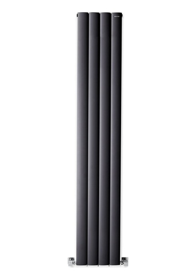 1800x315mm Lilac Dikey Antrasit Alüminyum Radyatör