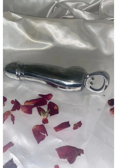 Şişe Açacak Peni S Objeli Büyük Boy Metal Krom Kaplama Bira Gazoz Açacağı Çok Renkli