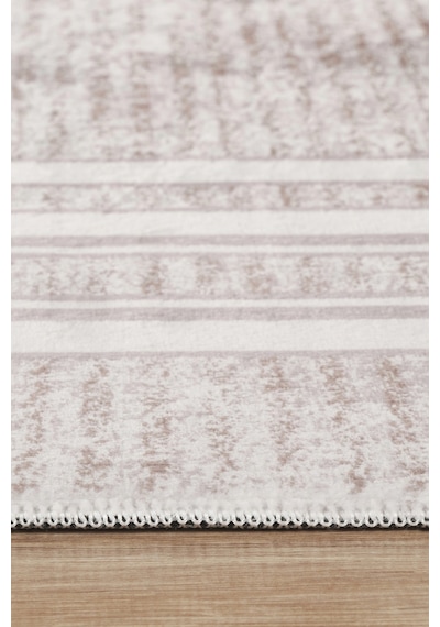 Kaşmir Halı Trend Luno Salon Mutfak Halısı Yolluk Krem