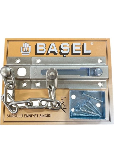 Başel Sürgülü Kapı Emniyet Zinciri Saten