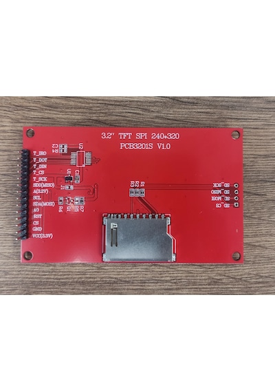 3.2 İnç İli9341 Tft Spi Display