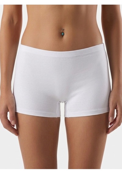 Nacar Store Kadın 3'lü Paket Likralı Pamuklu Esnek Rahat Boxer Şort Tayt Beyaz-1 Nacar Store Kadın 3'lü Paket Likralı Pamuklu Esnek Rahat Boxer Şort Tayt Beyaz-1