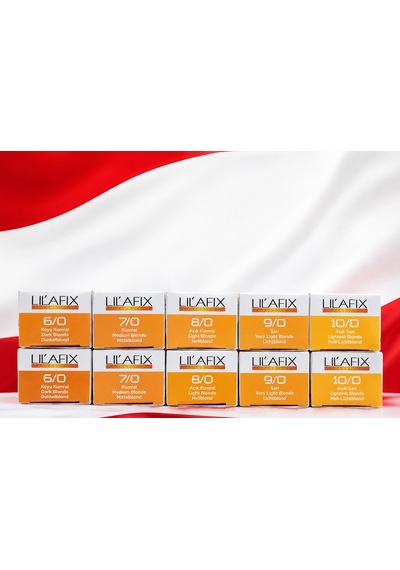 Lilafix Boya Avantajlı Ekonomik Paket 10 Lu Set Kumral Sarı Tonlar