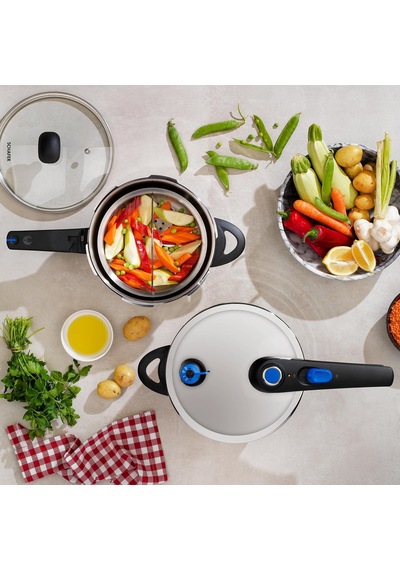 Tr Schafer Gusto Chef 2 Li Düdüklü Tencere Seti 4+7 L 4 Parça-ınox Diğer